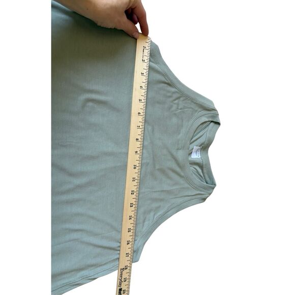 Athleta Ease In Tank Racerback Athletic size M Green - Picture 5 of 8